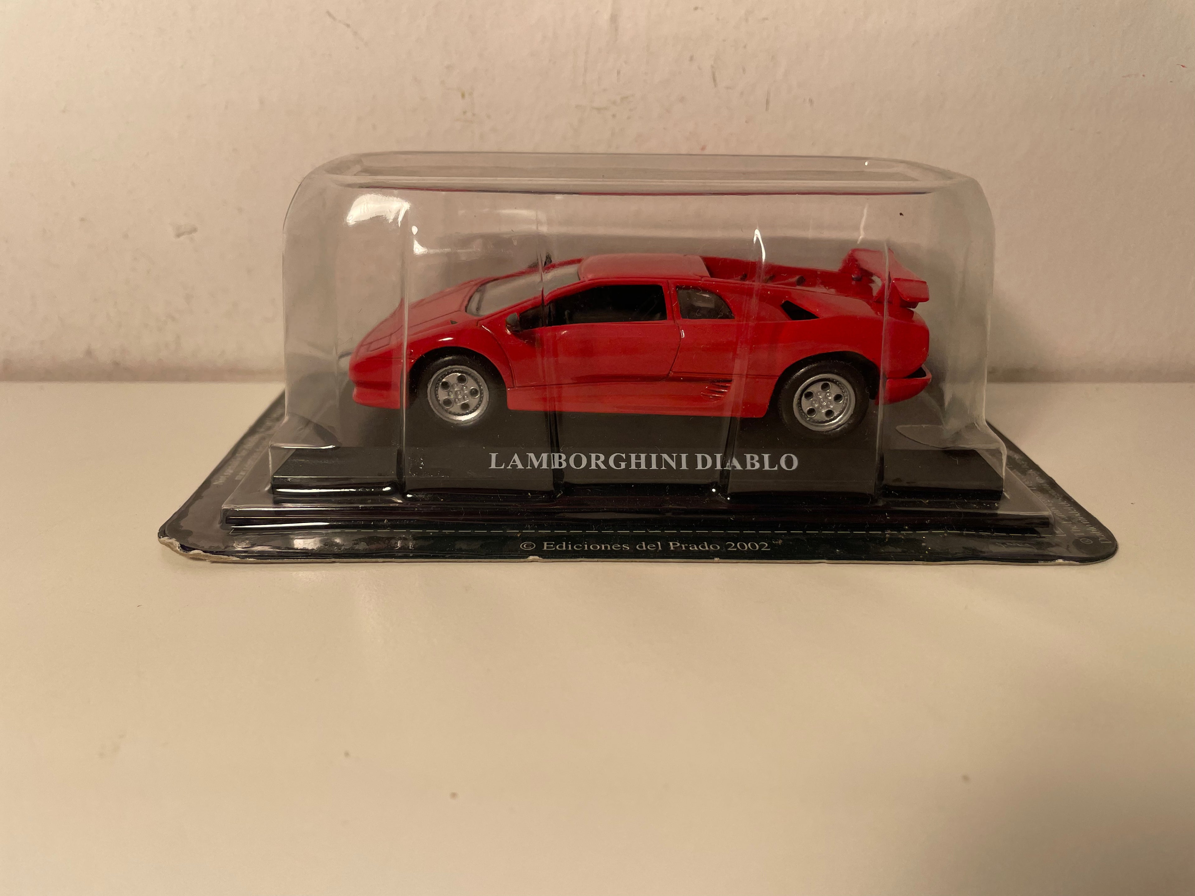 Lamborghini Diablo rouge - Del Prado