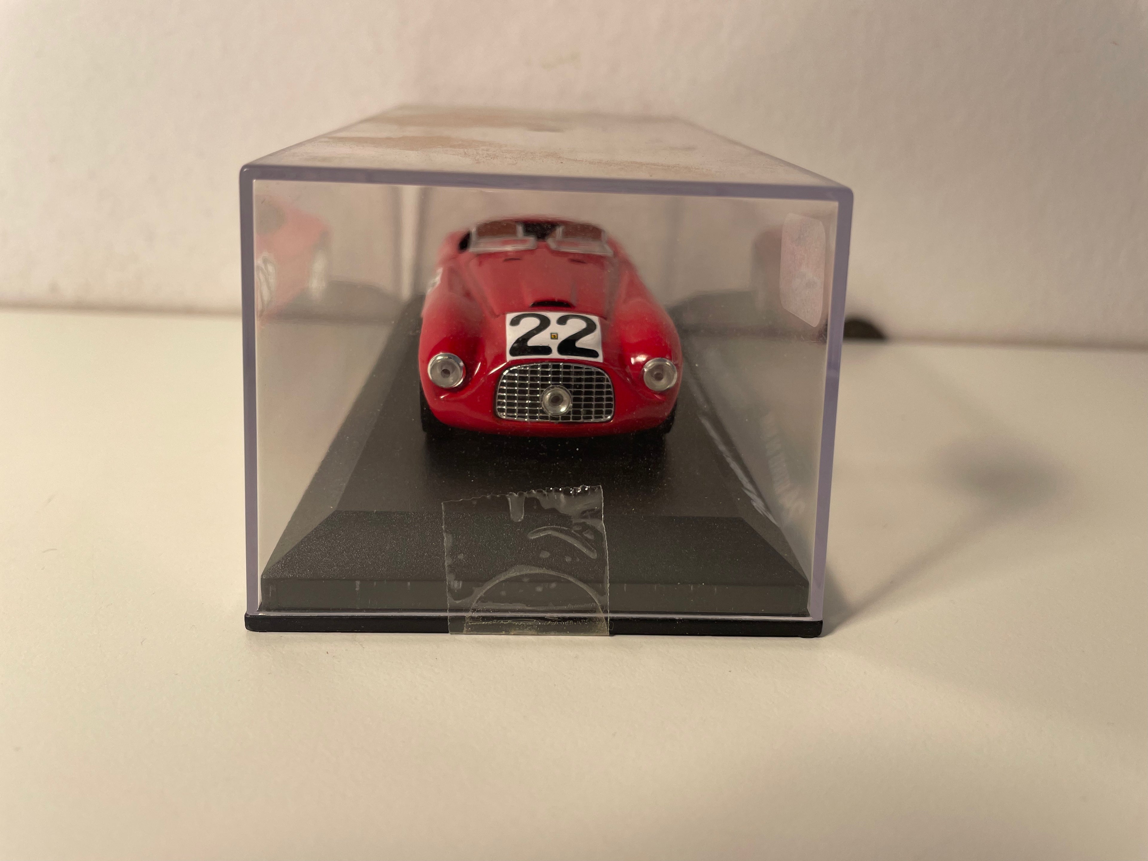 Ferrari 166MM rood van 1949 - 24 uur van Le Mans