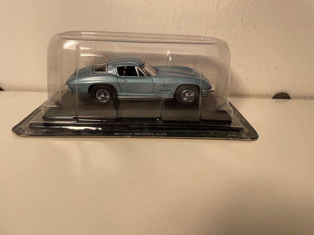 Chevrolet Corvette bleue - Del Prado