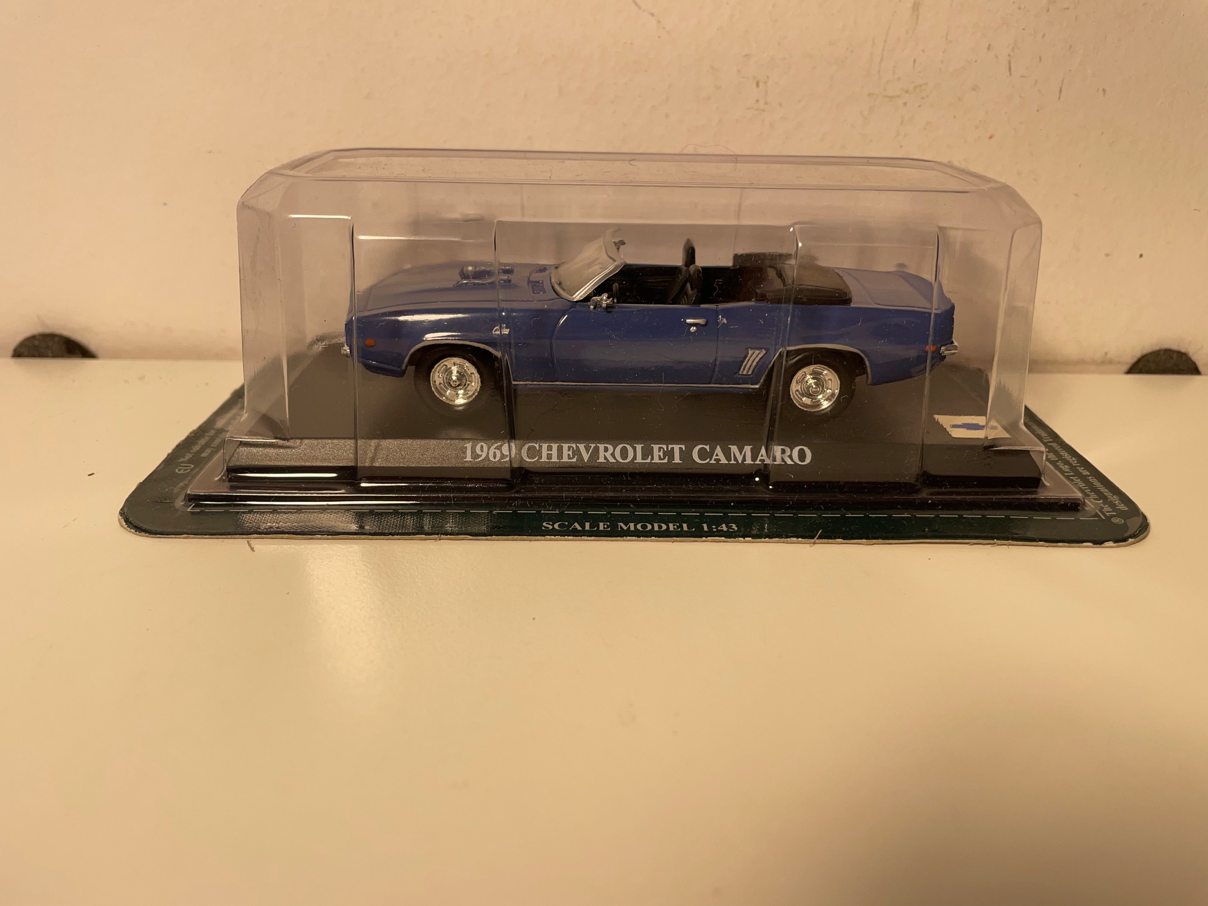 Chevrolet Camaro bleue de 1969 - Del Prado