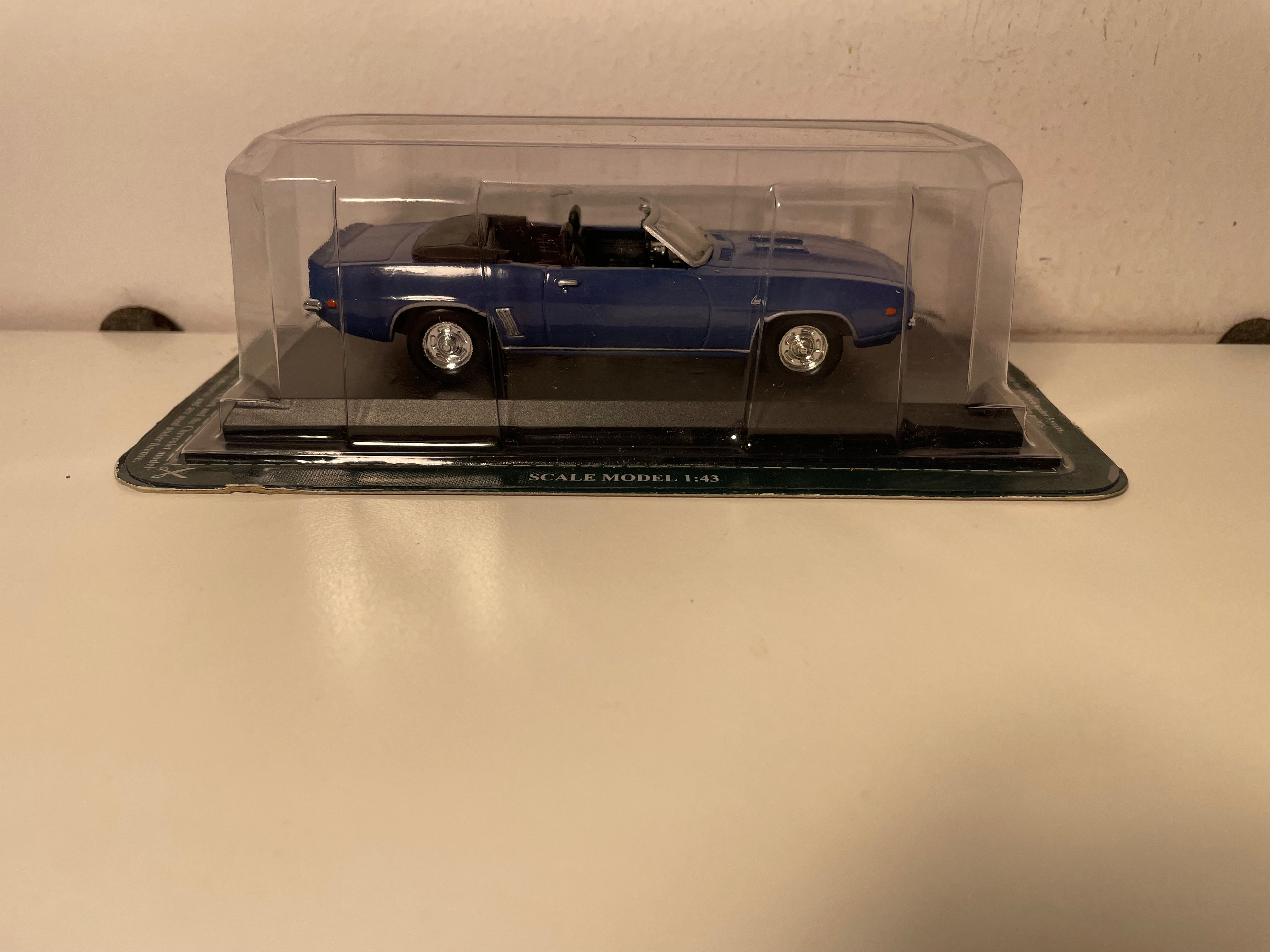Chevrolet Camaro bleue de 1969 - Del Prado
