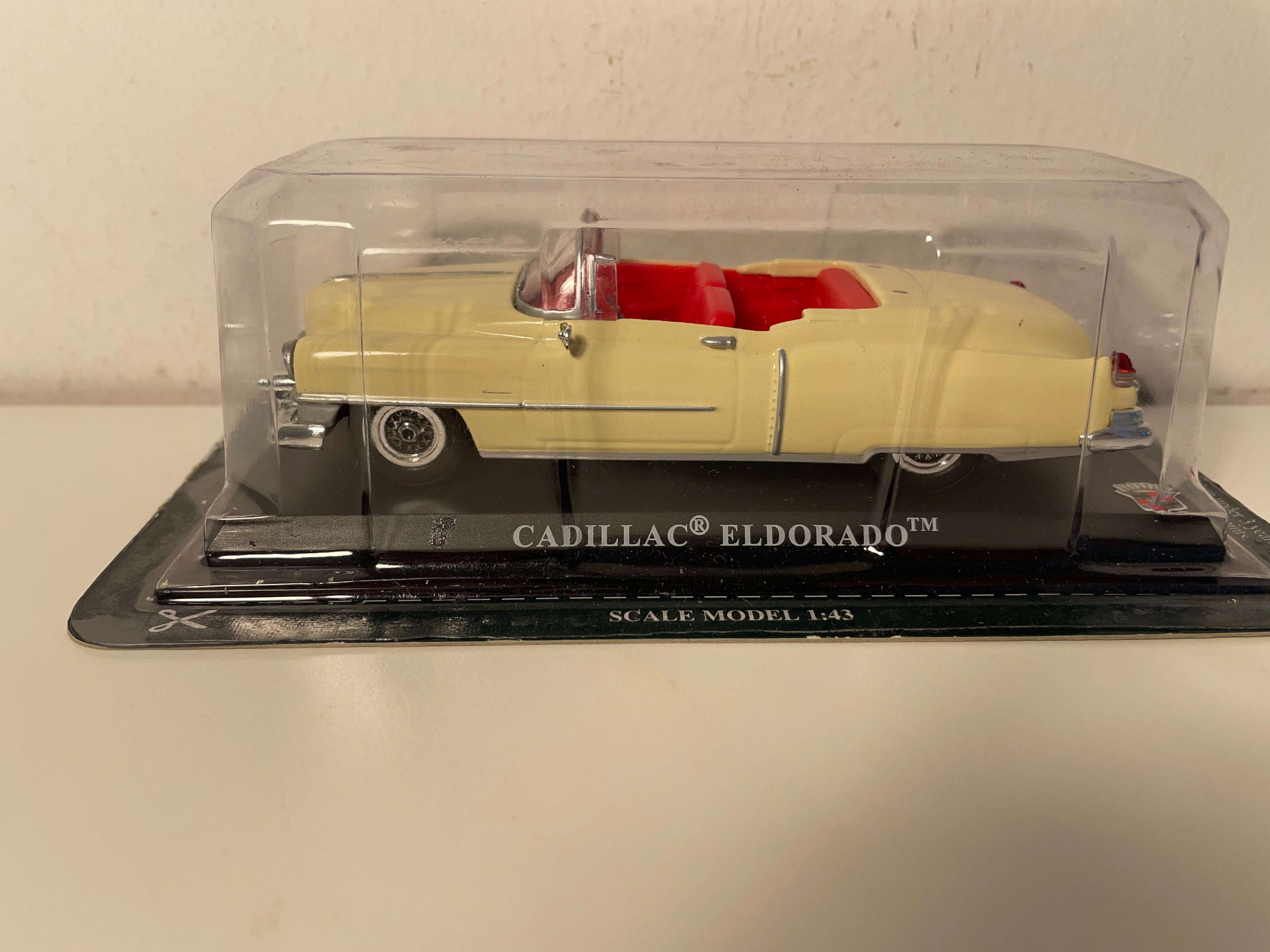 Cadillac Eldorado beige (voiture américaine) - Del Prado