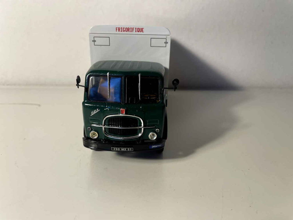 Fiat 643N Refrigerated Truck Green and White (Wagner & Bonnefois Refrigerated Transport)