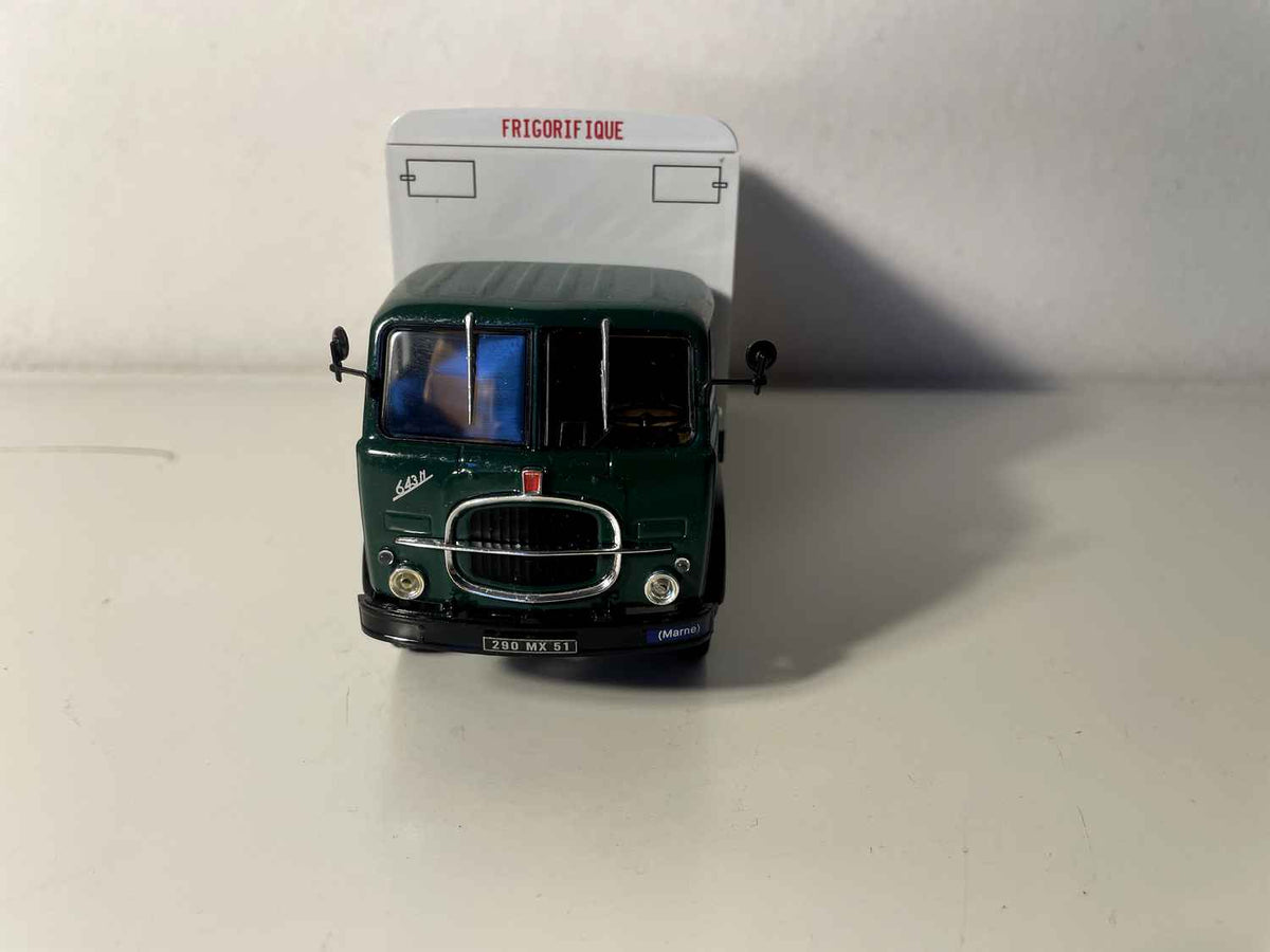 Fiat 643N Refrigerated Truck Green and White (Wagner & Bonnefois Refrigerated Transport)
