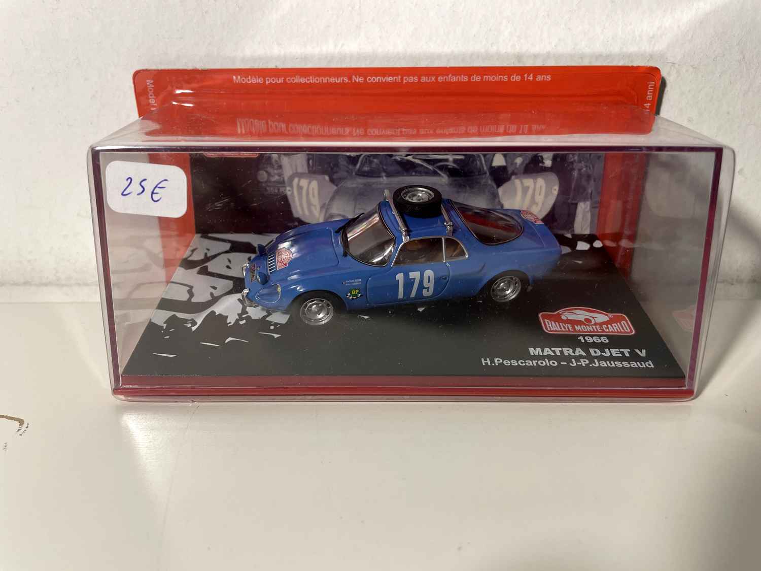 Matra Djet V (1966 Monte Carlo Rally) – 1/43 Scale Model Car | Buy ...