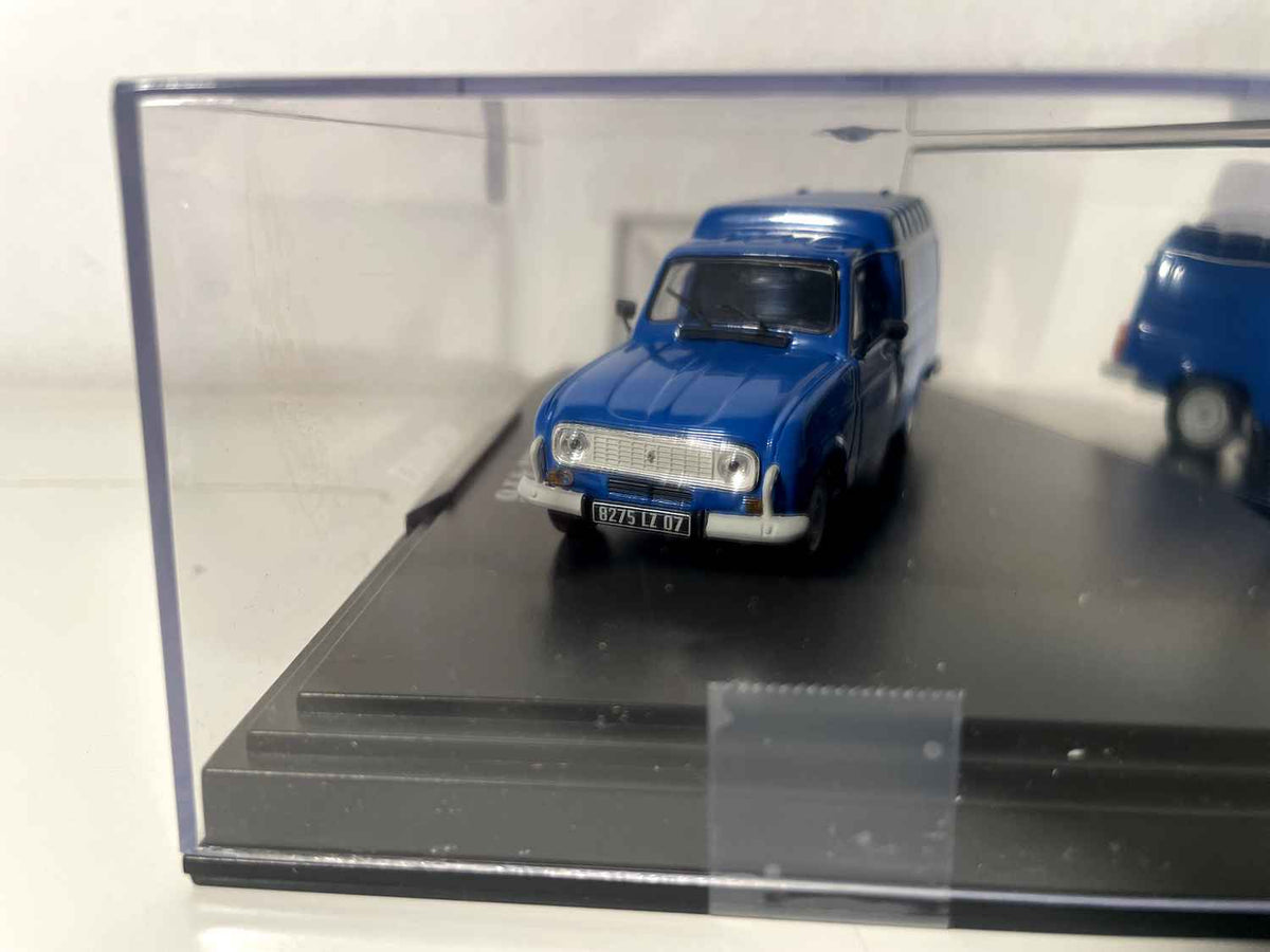 Renault 4 F6 blauw (rechthoekige boxset) - Norev