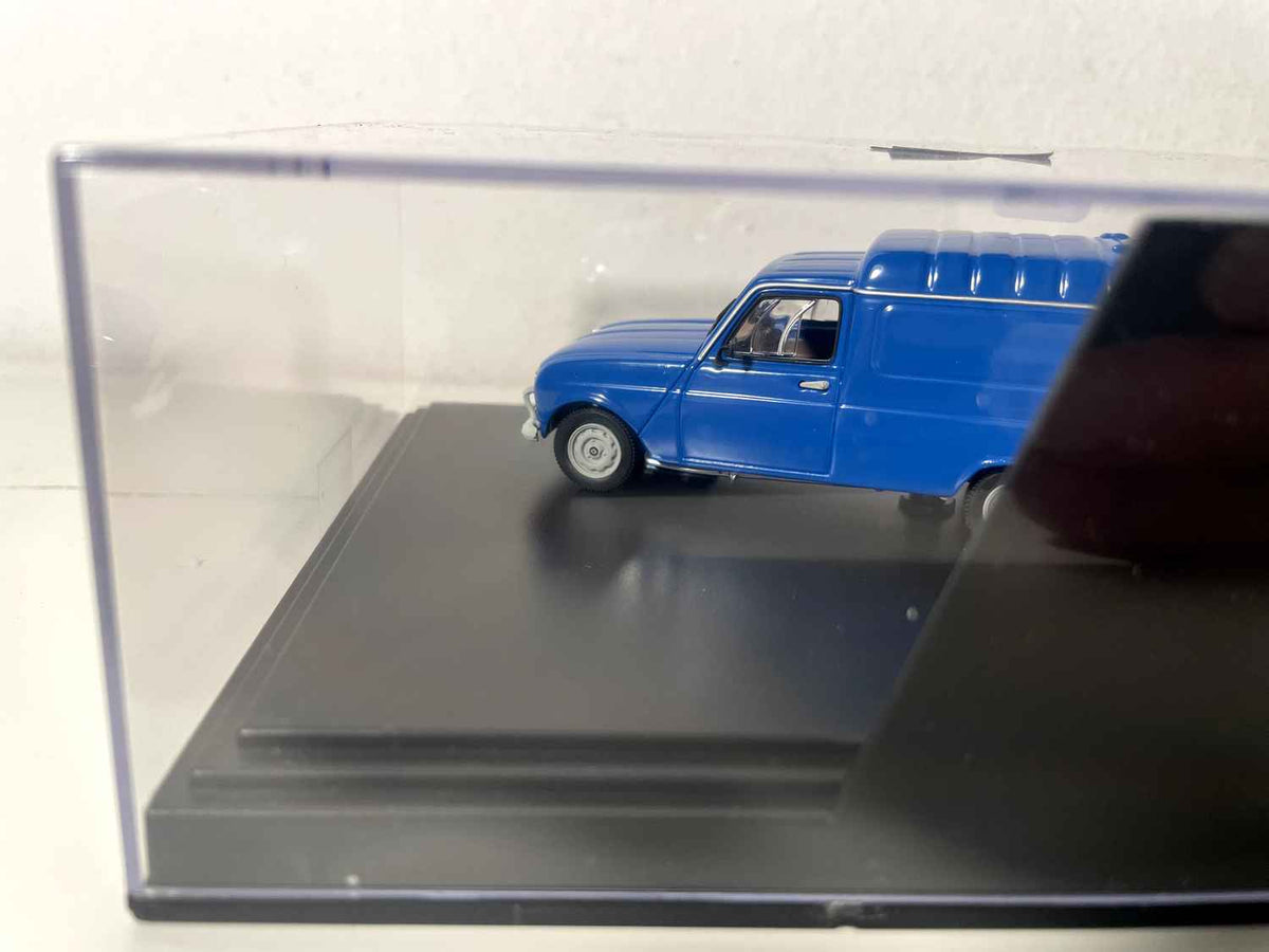Renault 4 F6 blauw (rechthoekige boxset) - Norev