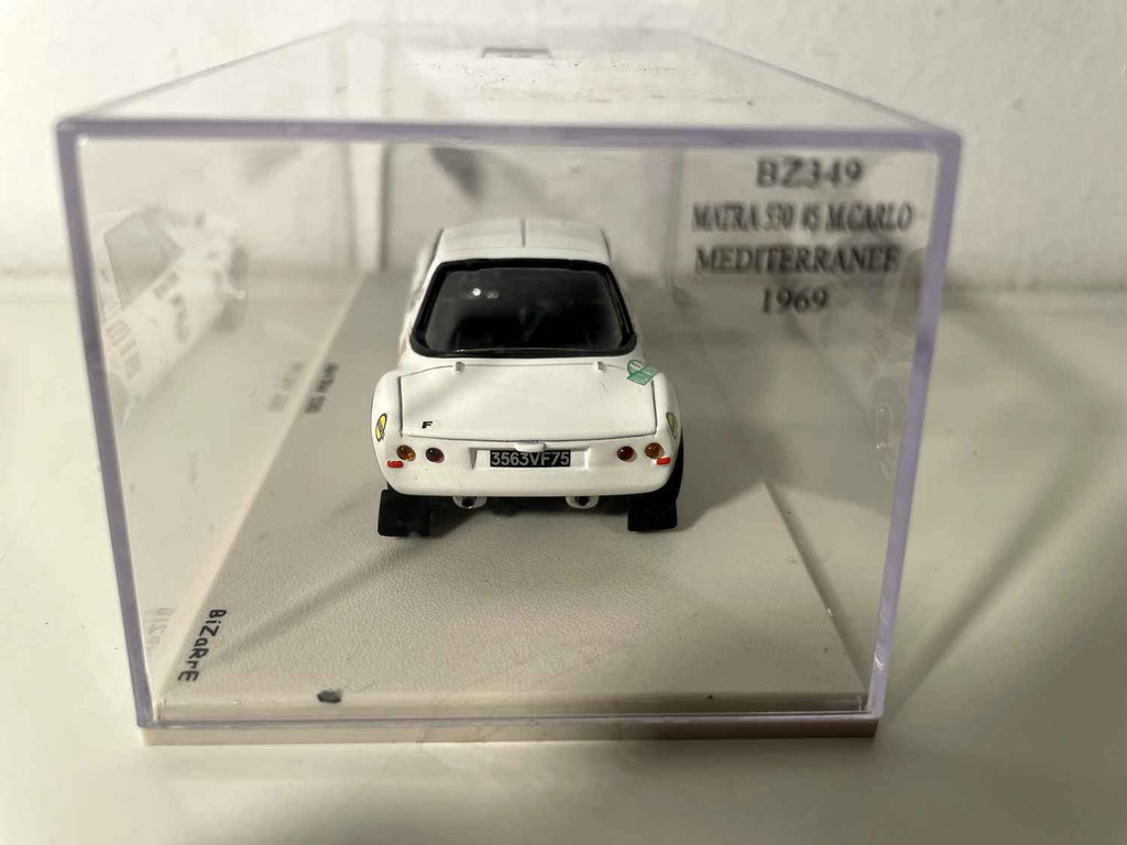 Biała Matra 530 numer 5 - Rajd Monte Carlo na Morzu Śródziemnym z 1969 roku