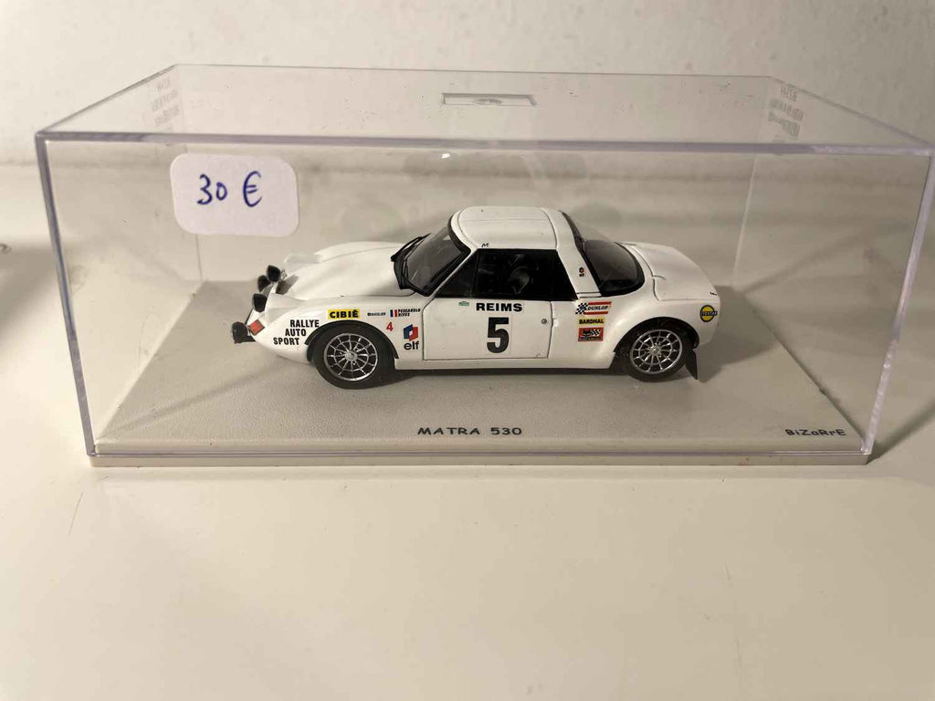 Biała Matra 530 numer 5 - Rajd Monte Carlo na Morzu Śródziemnym z 1969 roku