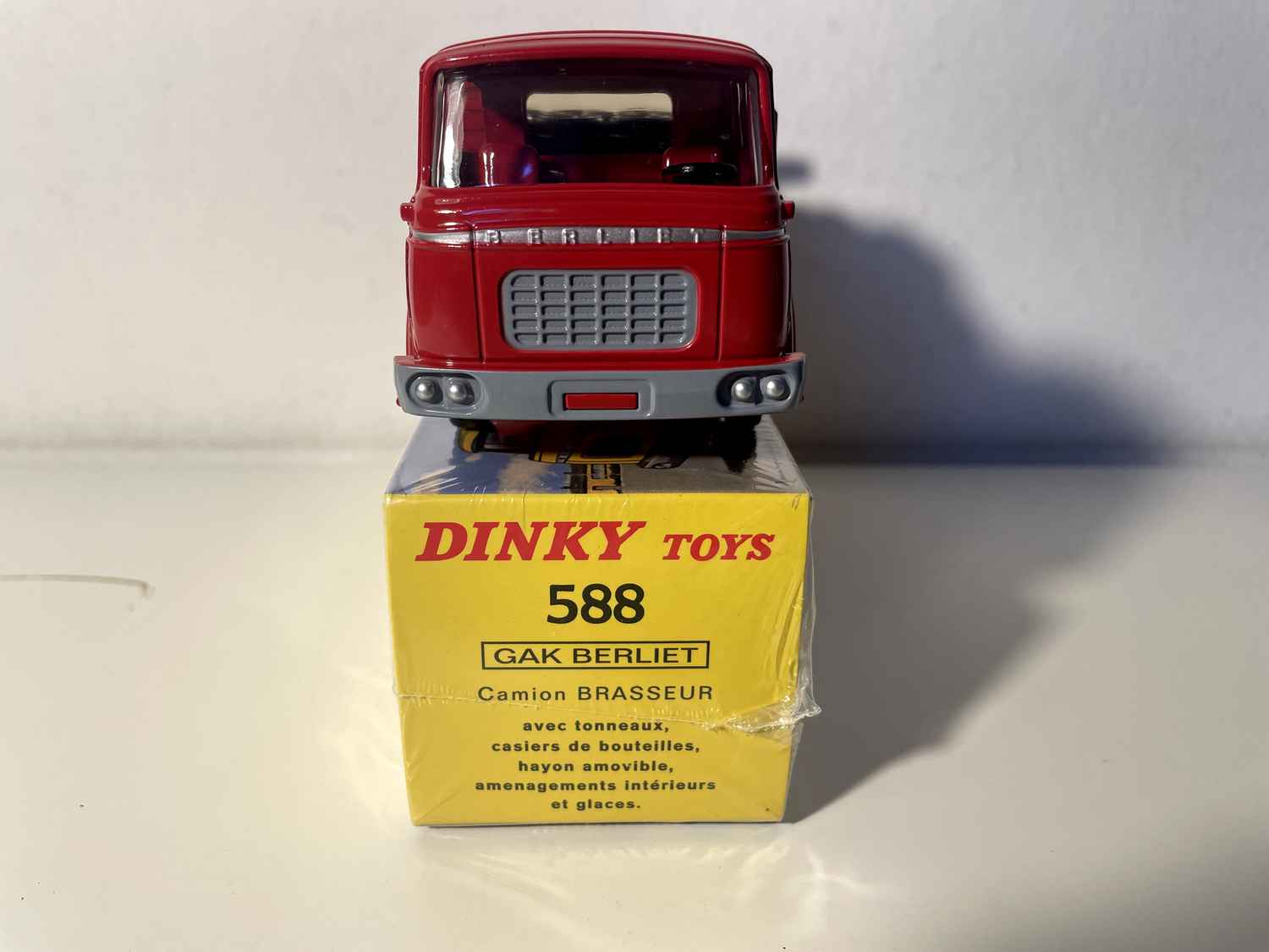 GAK BERLIET Brauerei fir den Transport vu KRONENBOURG Béier - Dinky-Toys (Atlas Editiounen)