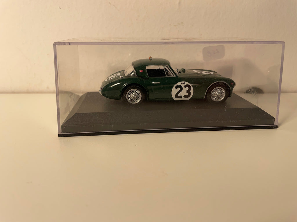 Austin Healey 3000 grün Nummer 23 - 24 Stunden von Le Mans 1960