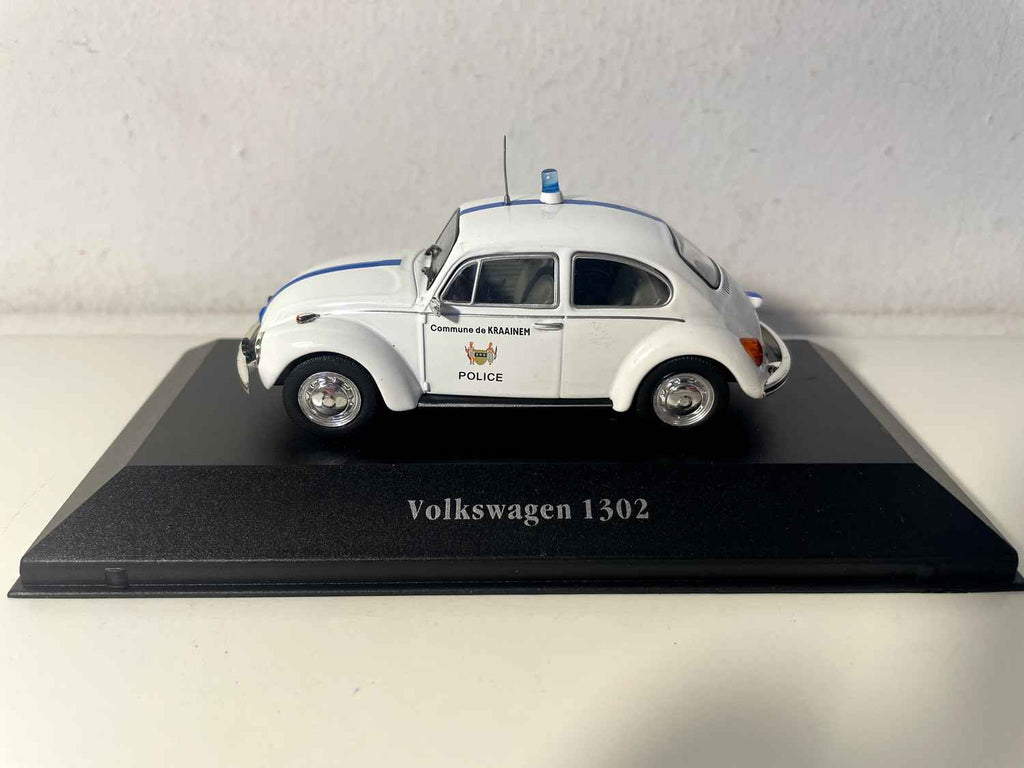 Belsch Policeauto Volkswagen Käfer 1302 wäiss