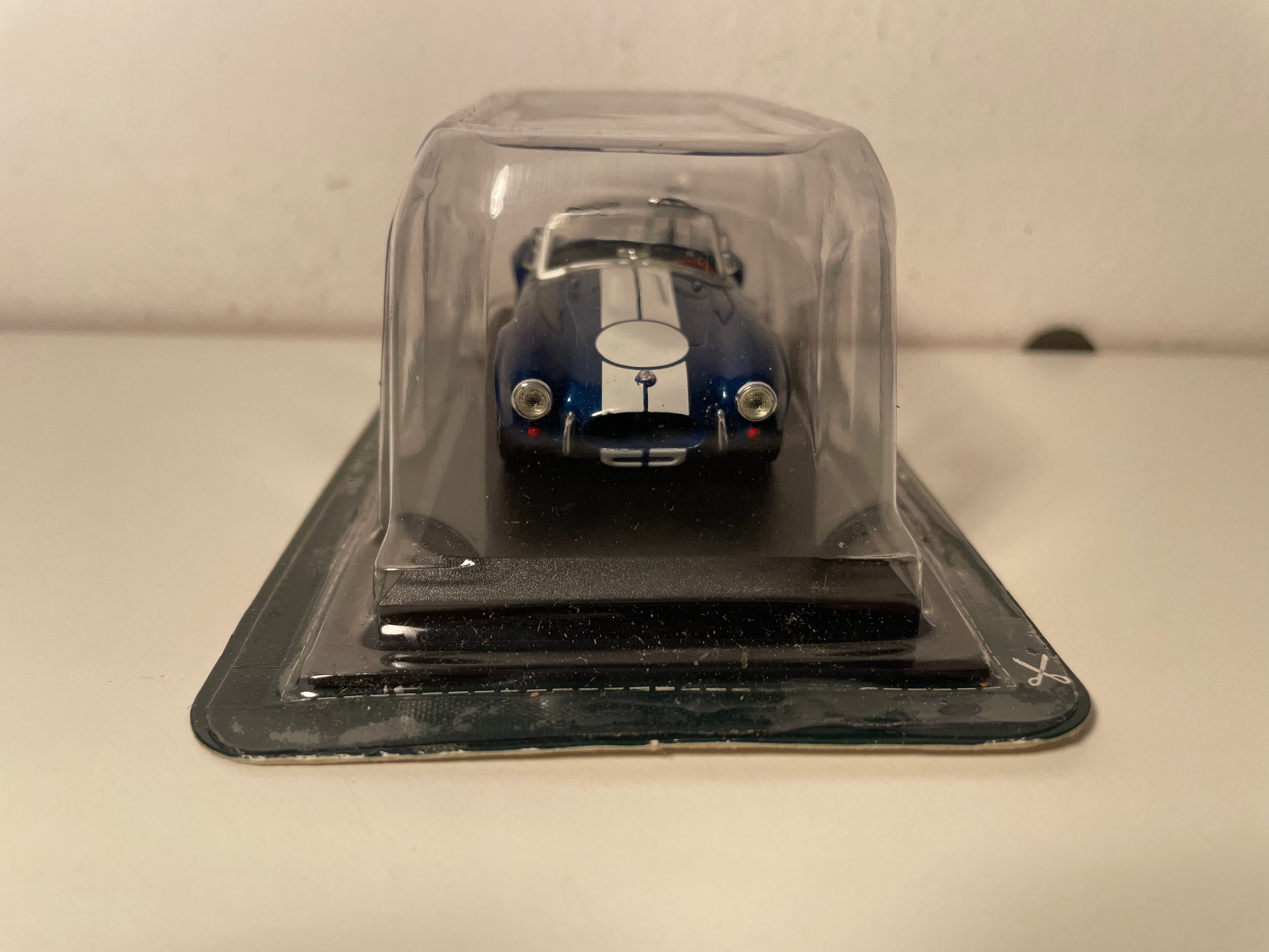 Shelby Cobra 427 S/C bleue et blanche (voiture américaine) - Del Prado