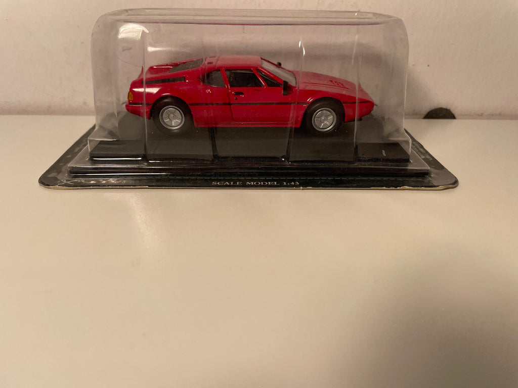 BMW M1 rouge - Del Prado