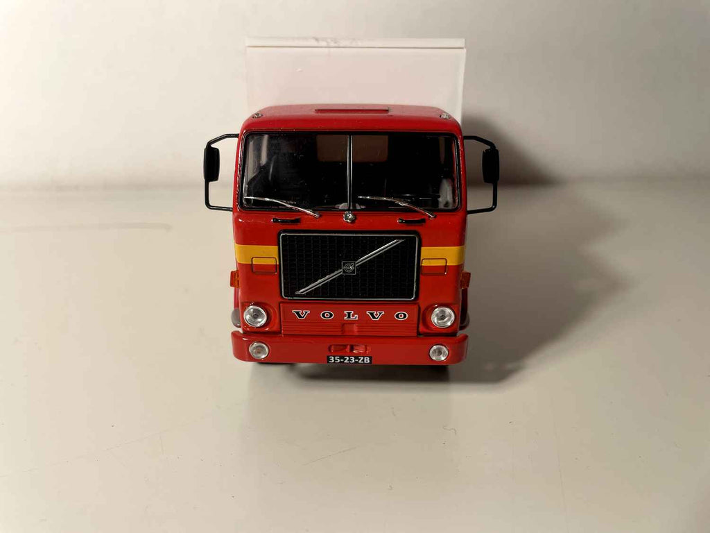 Orange and White Volvo F88 Truck MOL BV