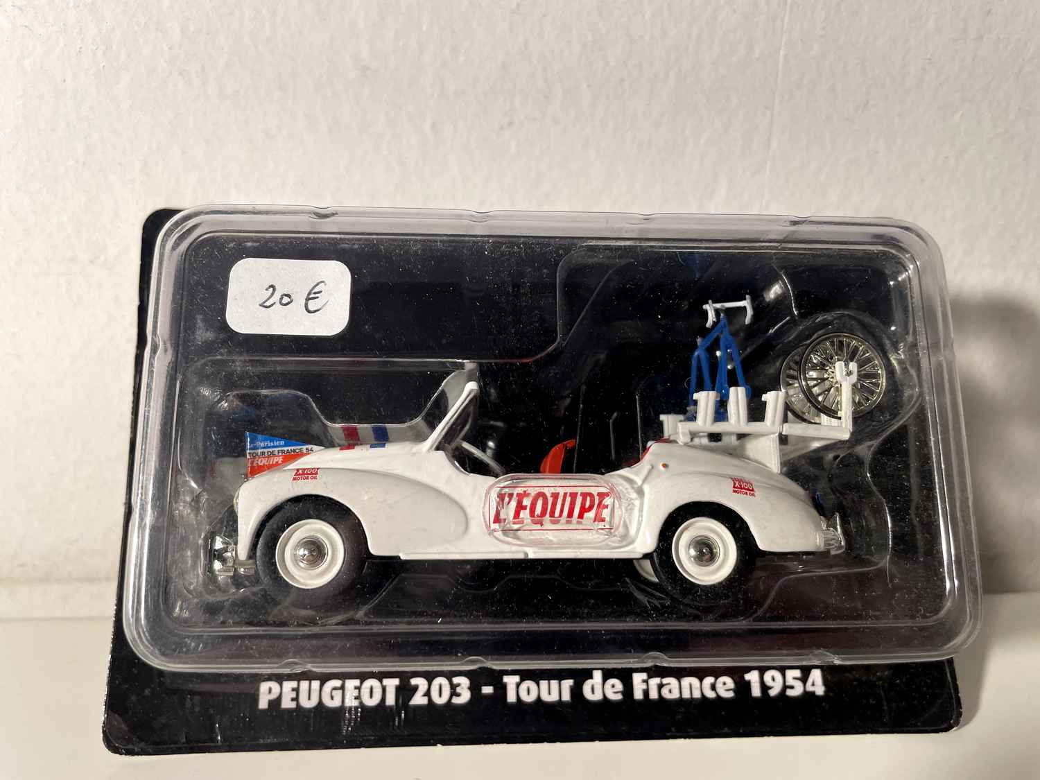 Modèle Réduit Peugeot 203 L'Equipe Tour De France 1949 - Norev 1/43 - Neuf En Boîte