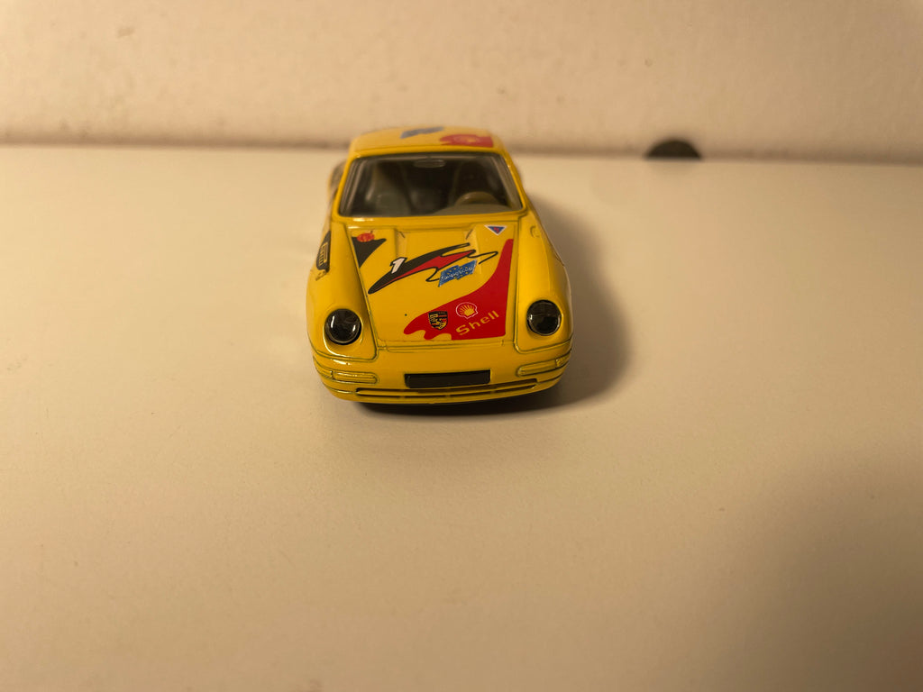 Porche 911 Carrera super cup jaune - BURAGO référence 4153