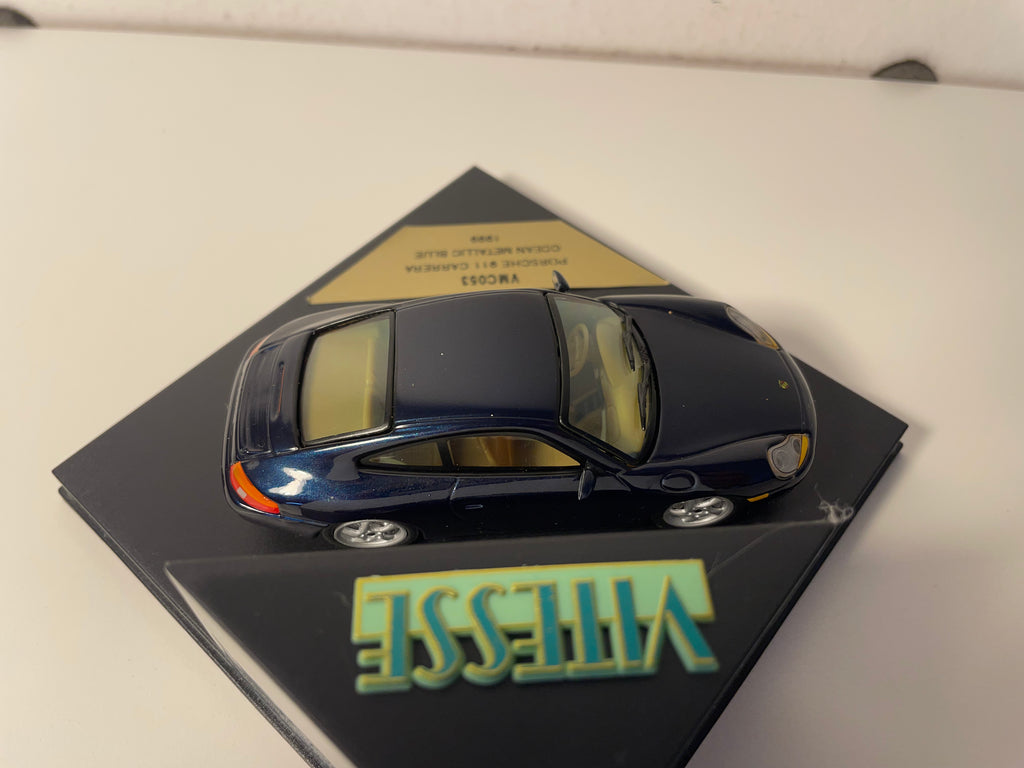 Porsche 911 Carrera in Ozeanblau von 1999 - VITESSE Referenz VMC053