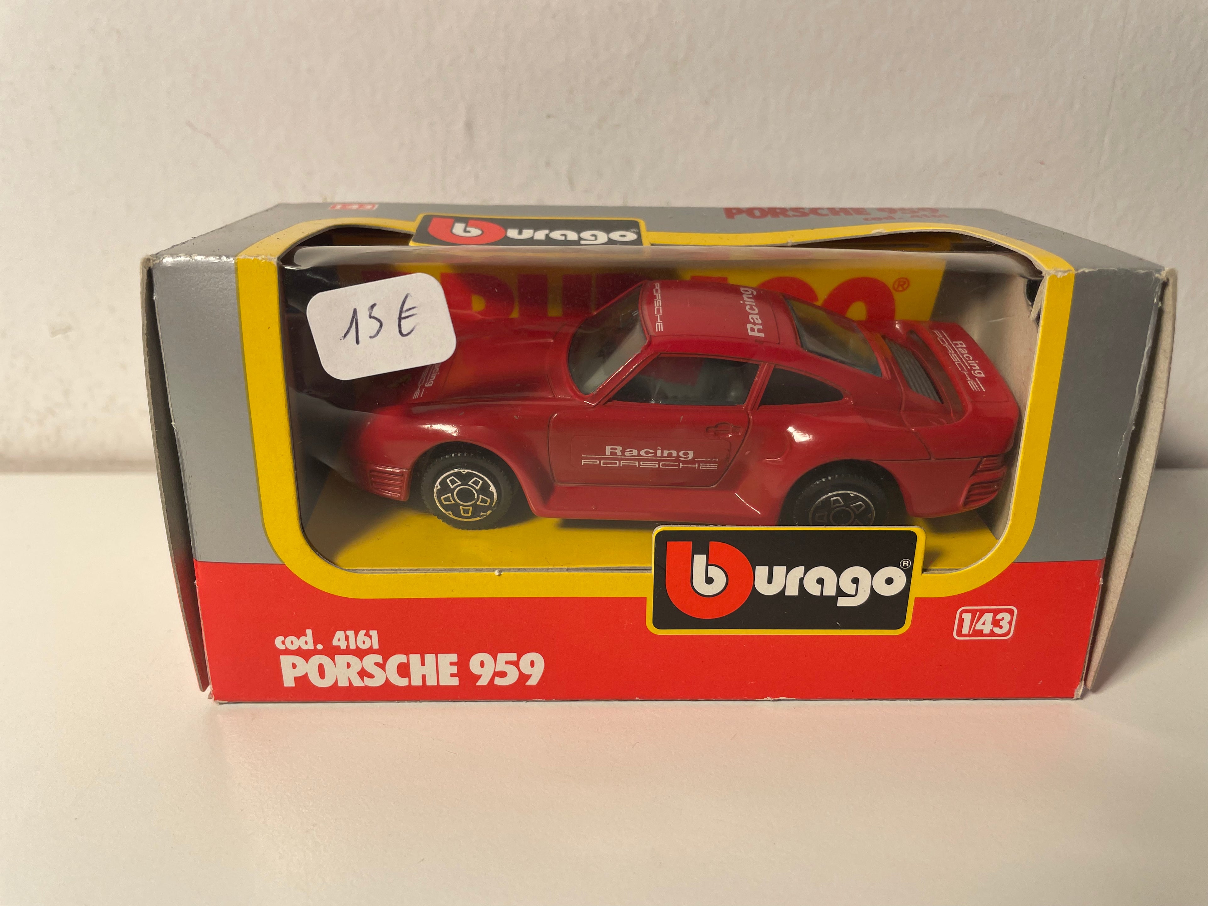 Porsche 959 rouge - BURAGO référence 4161