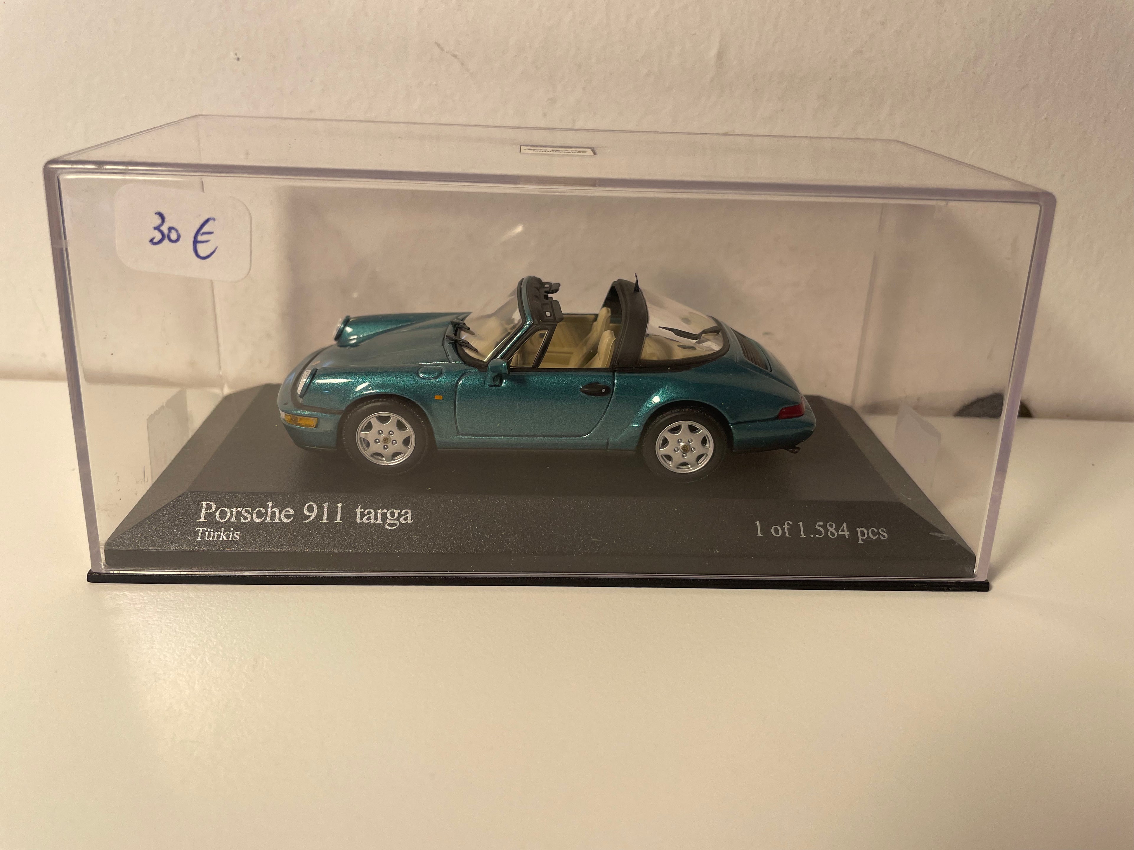 Porsche 911 Targa zielona - MINICHAMPS