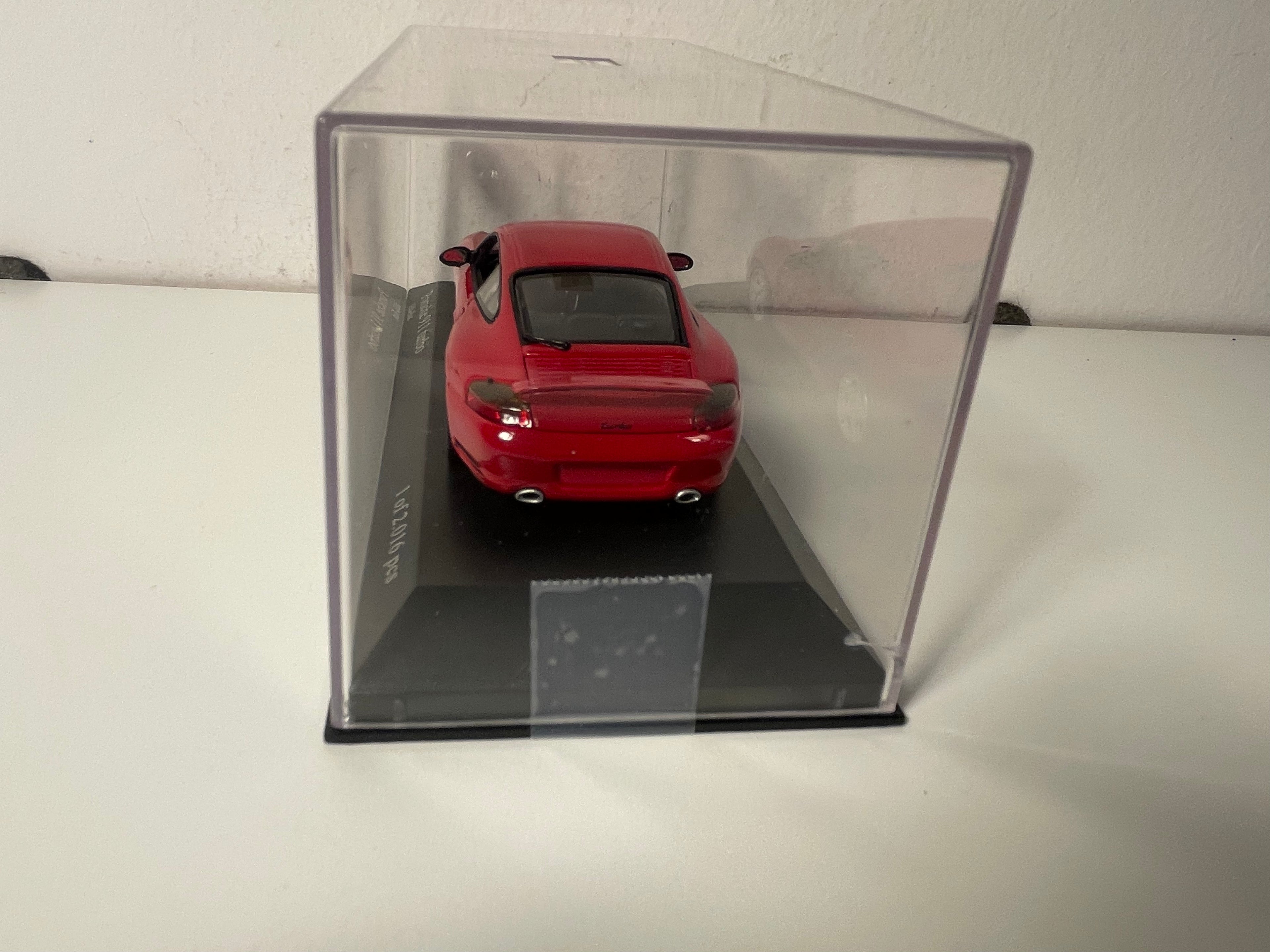 Porsche 911 ciemnoczerwony - MINICHAMPS