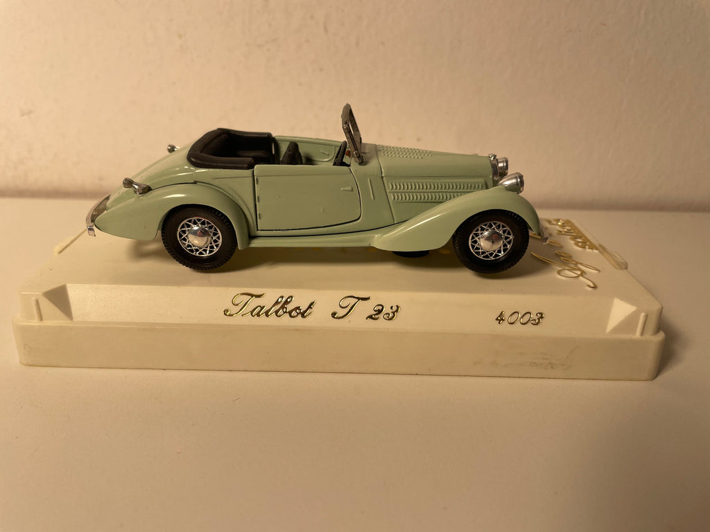 Talbot T23 verte pâle de 1937 - Solido référence 4003