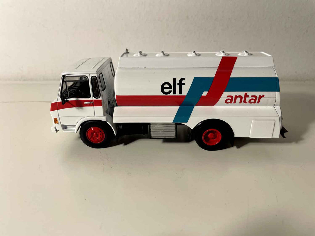 BERLIET KB770 truck from 1976, ELF - ANTAR petrol tanker