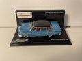 Mercedes-Benz 220 SE Saloon bleue et toit noir - VITESSE