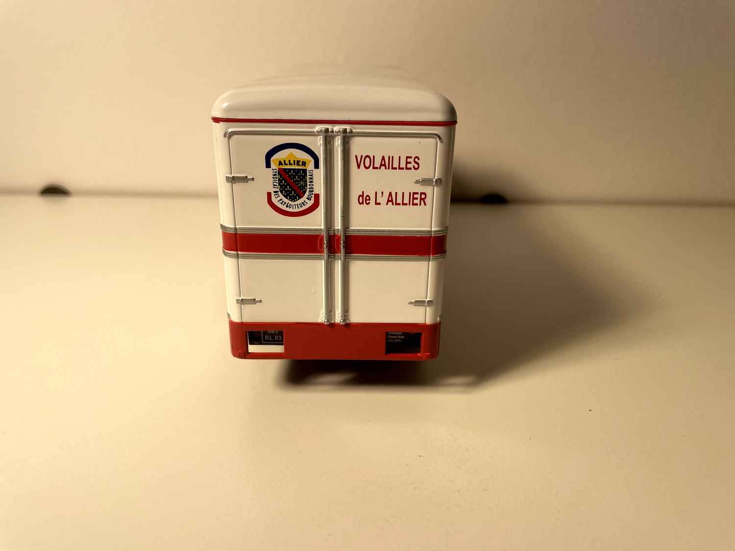 Camion BERLIET GR 200 Volailles de l'Allier (transports frigorifiques ARDISSON)