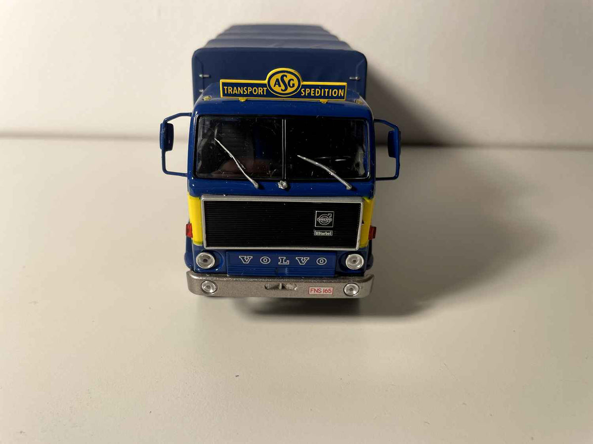 Volvo F89 Phase 2 Camion (Transport - Expeditioun ANTWERPEN) ASG blo-giele Camion