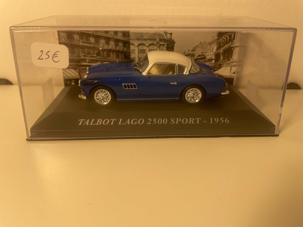 Talbot Lago 2500 blue sport from 1956