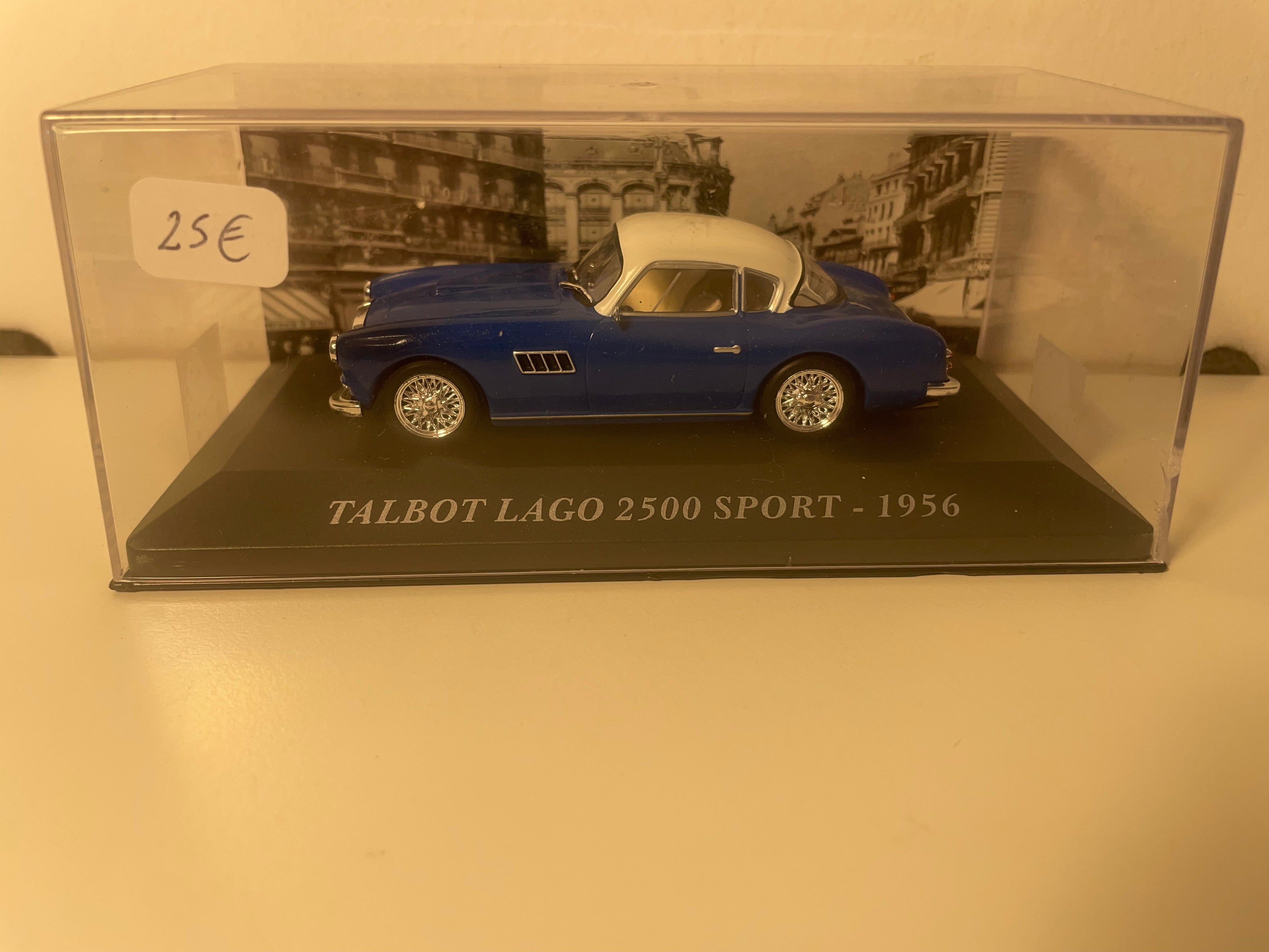 Talbot Lago 2500 azul deportivo de 1956