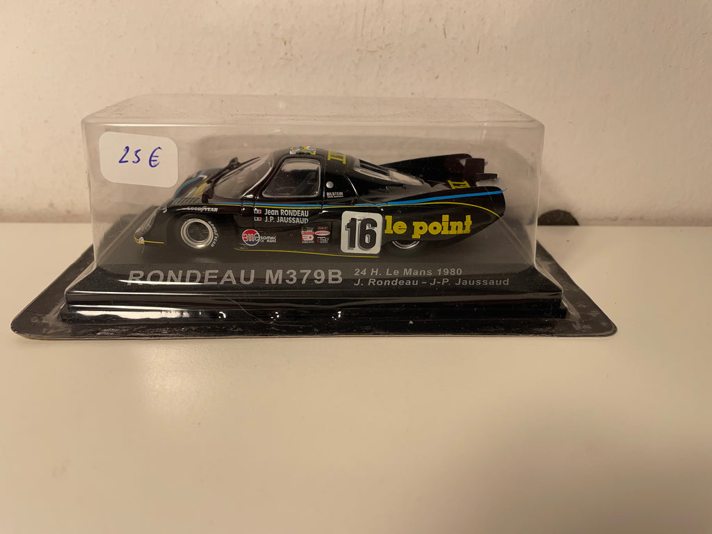 Rondeau M379B noire numéro 16 - 24 heures du Mans de 1980 (blister)