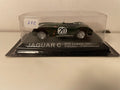 Jaguar C Type zielona ciemna numer 20 - 24 godziny Le Mans 1951