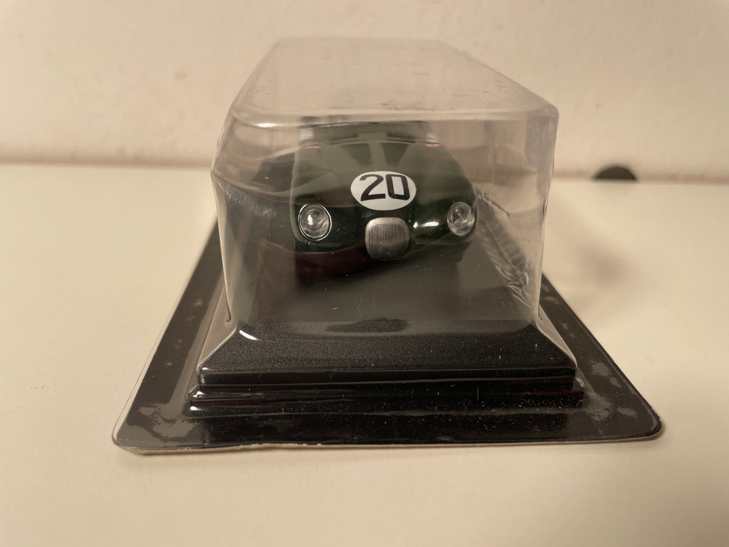 Jaguar C Type zielona ciemna numer 20 - 24 godziny Le Mans 1951