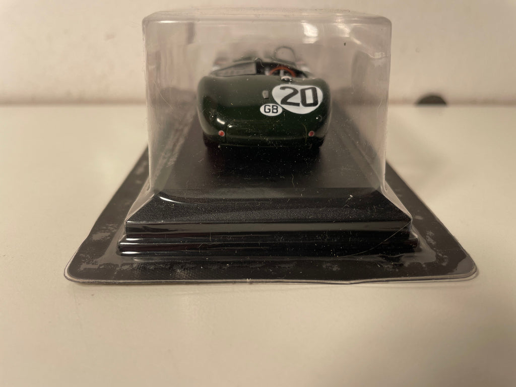 Jaguar C Type zielona ciemna numer 20 - 24 godziny Le Mans 1951