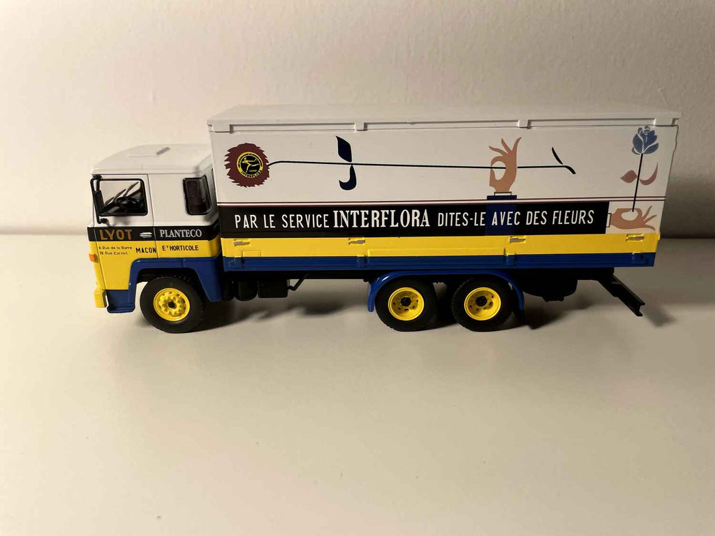 Ciężarówka Scania 140 V8 INTERFLORA