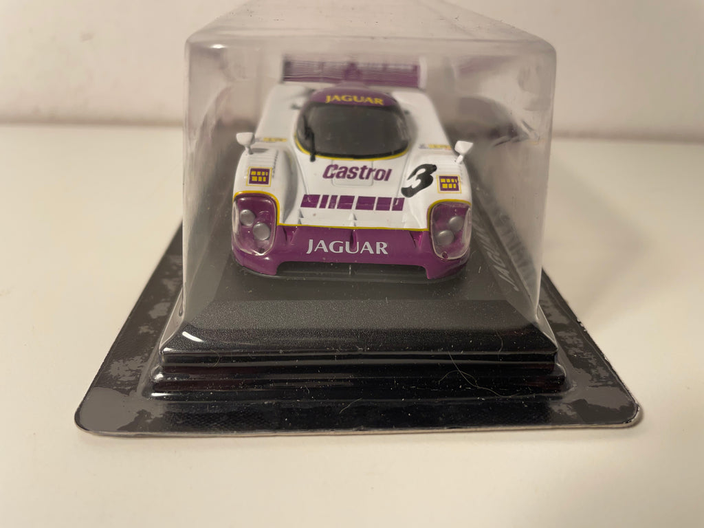 Jaguar XJR12 blanche et violette numéro 3 - 24 heures du Mans de 1990 (blister)