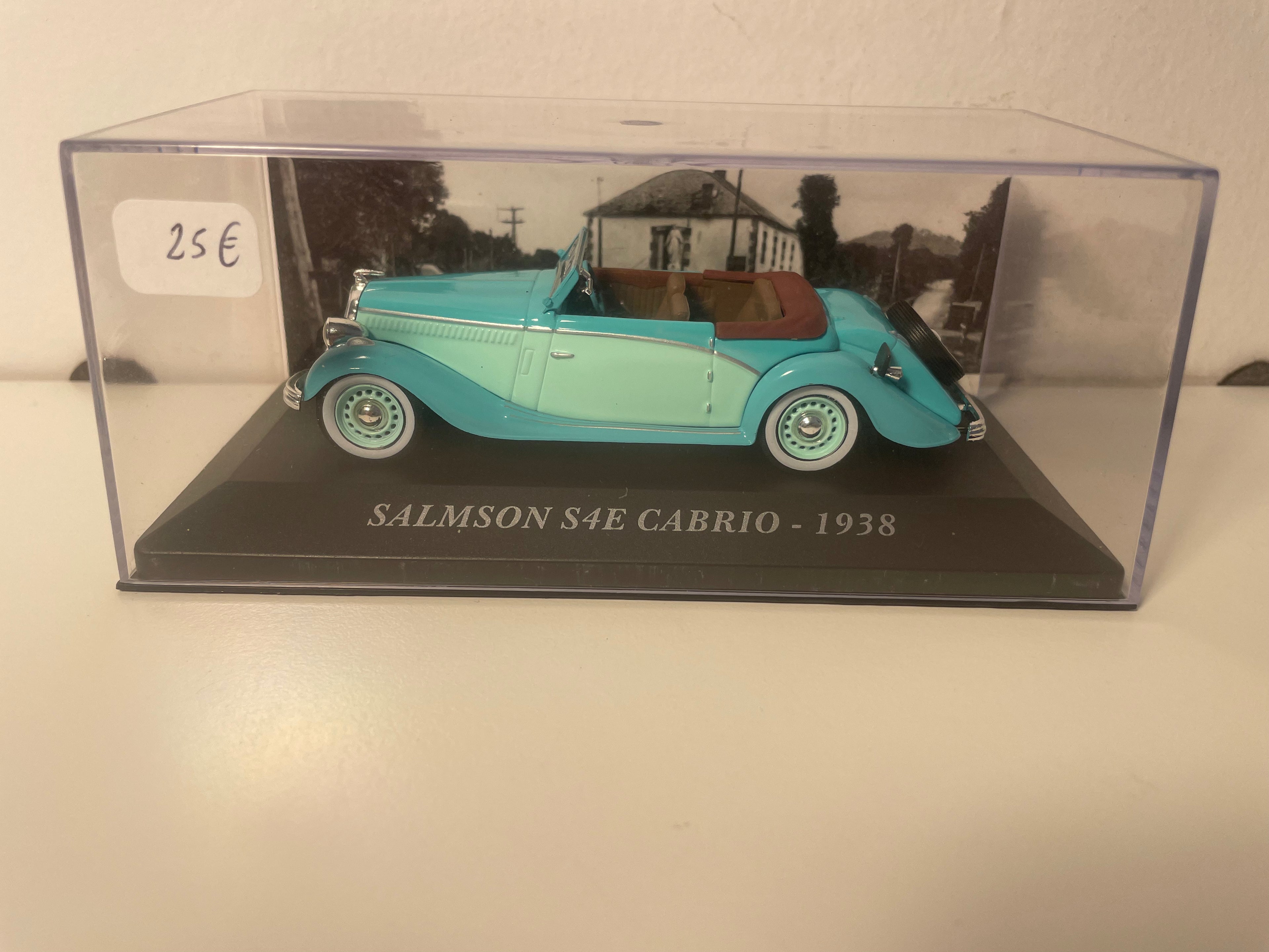 Salmson S4E Cabrio verde de 1938