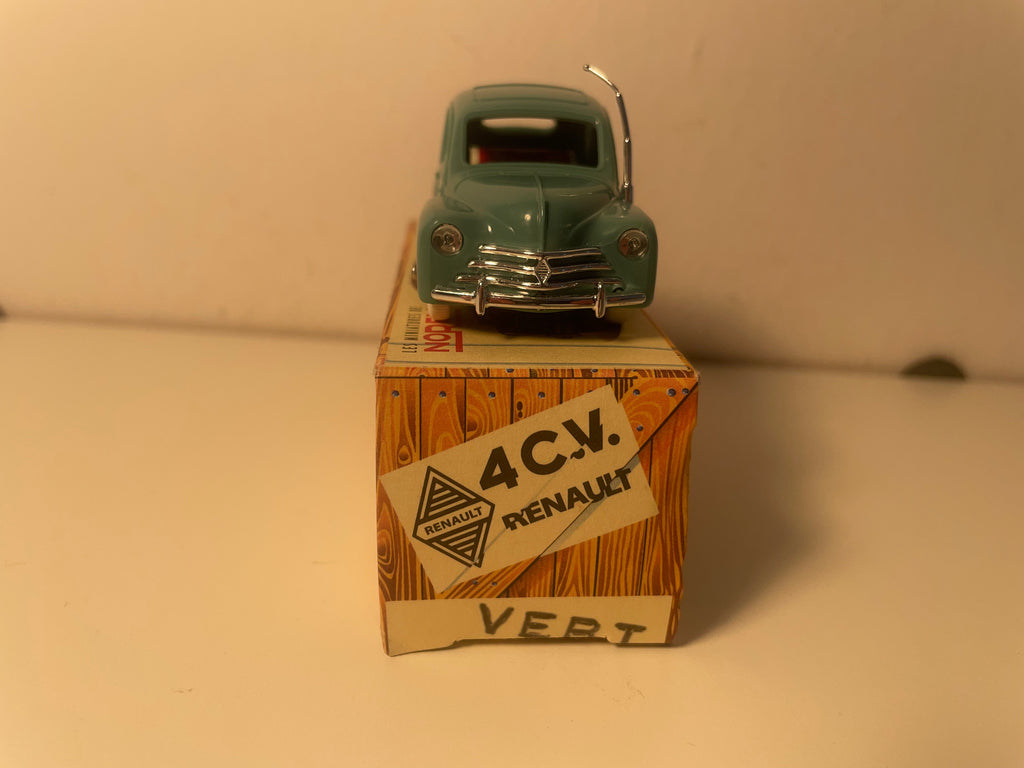 Renault 4 CV verte foncée - NOREV (voiture en plastique)