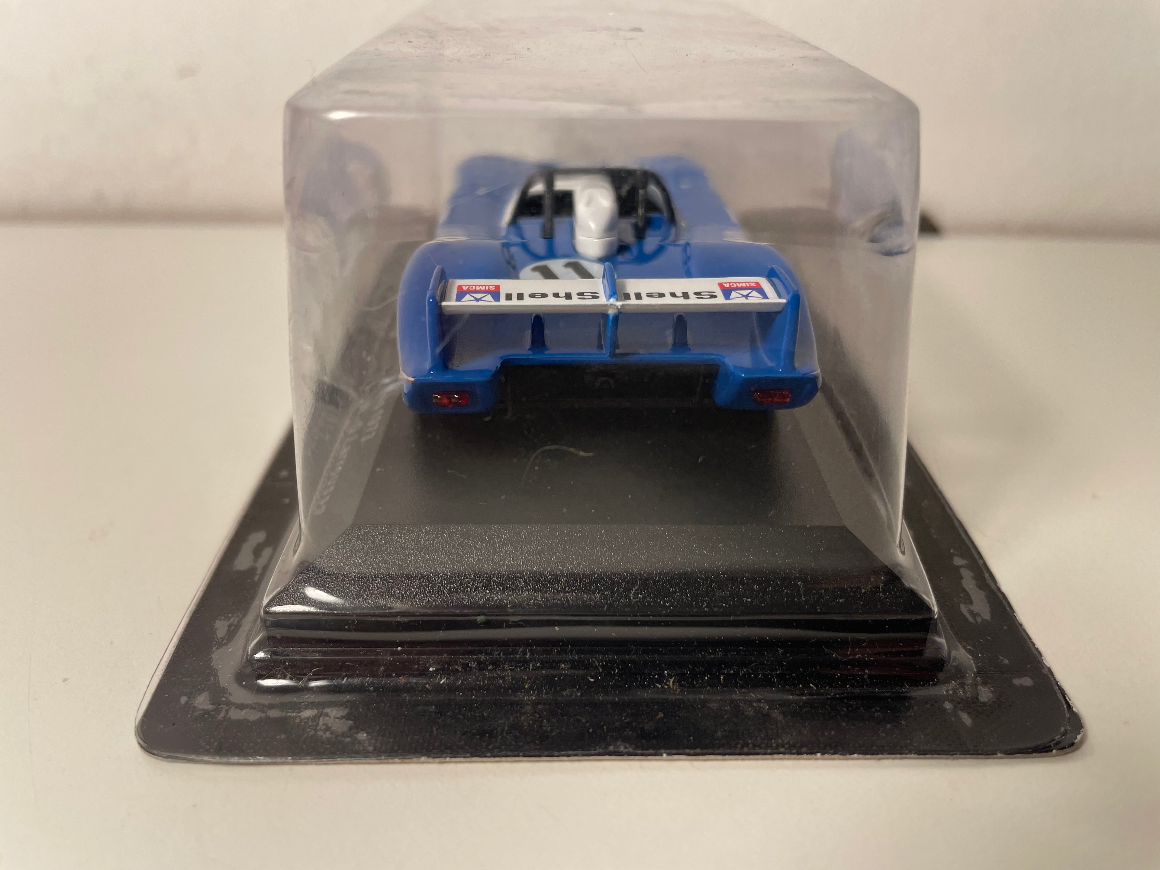 Matra MS670B bleue et blanche numéro 11 - 24 heures du Mans de 1973 (blister)