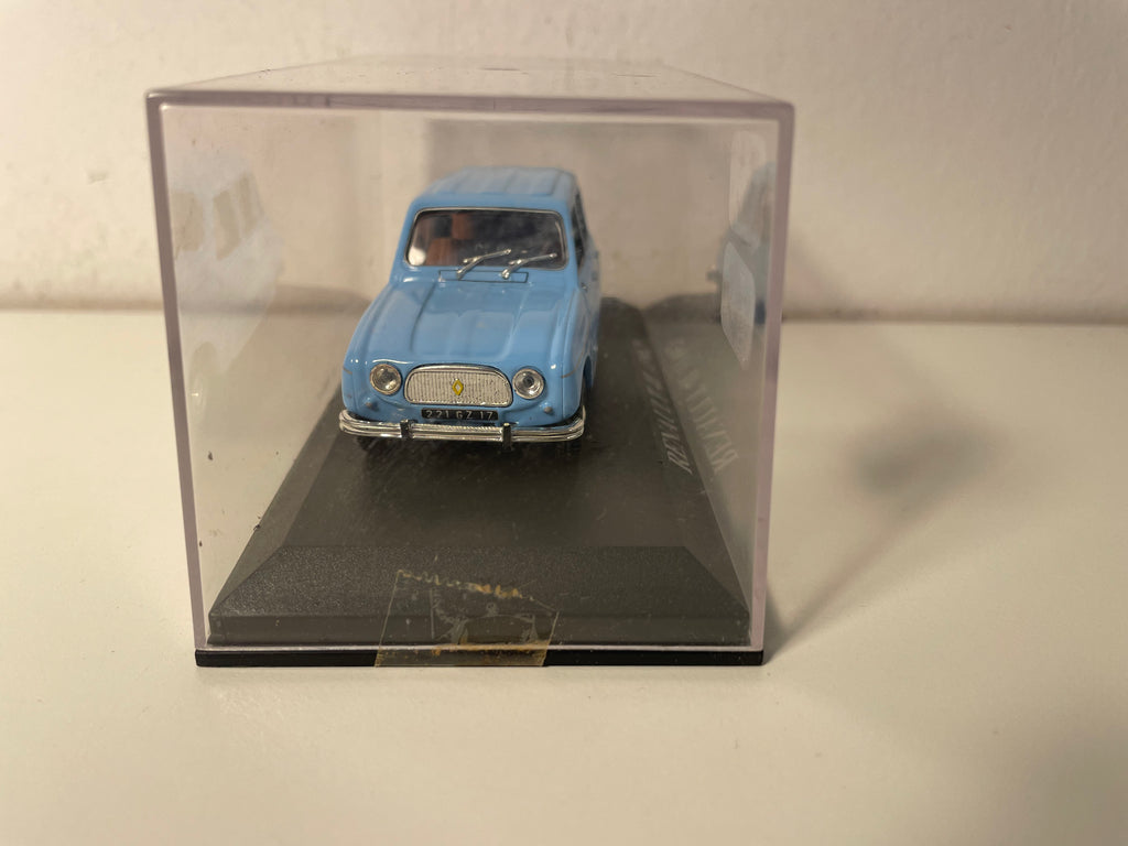 Renault 4L bleue claire de 1962 (SANS rétro)
