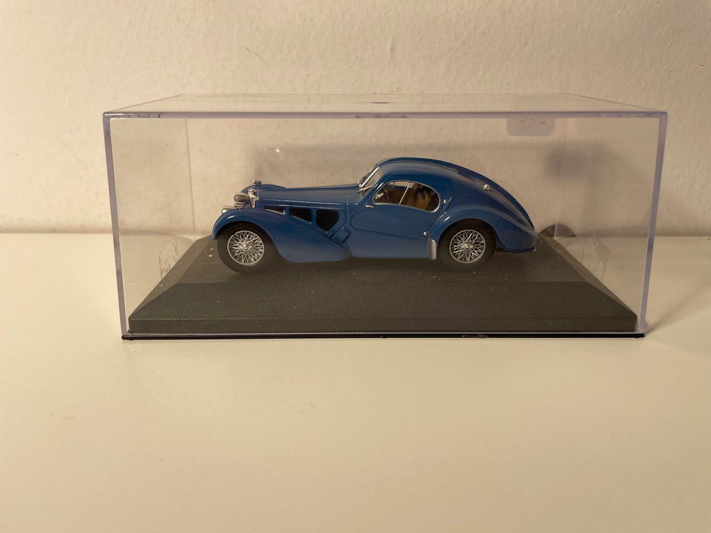 Blue Bugatti 57SC Atlantic from 1938