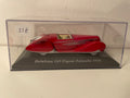 Delahaye 165 Figoni Falaschi ciemnoczerwony z 1938 roku