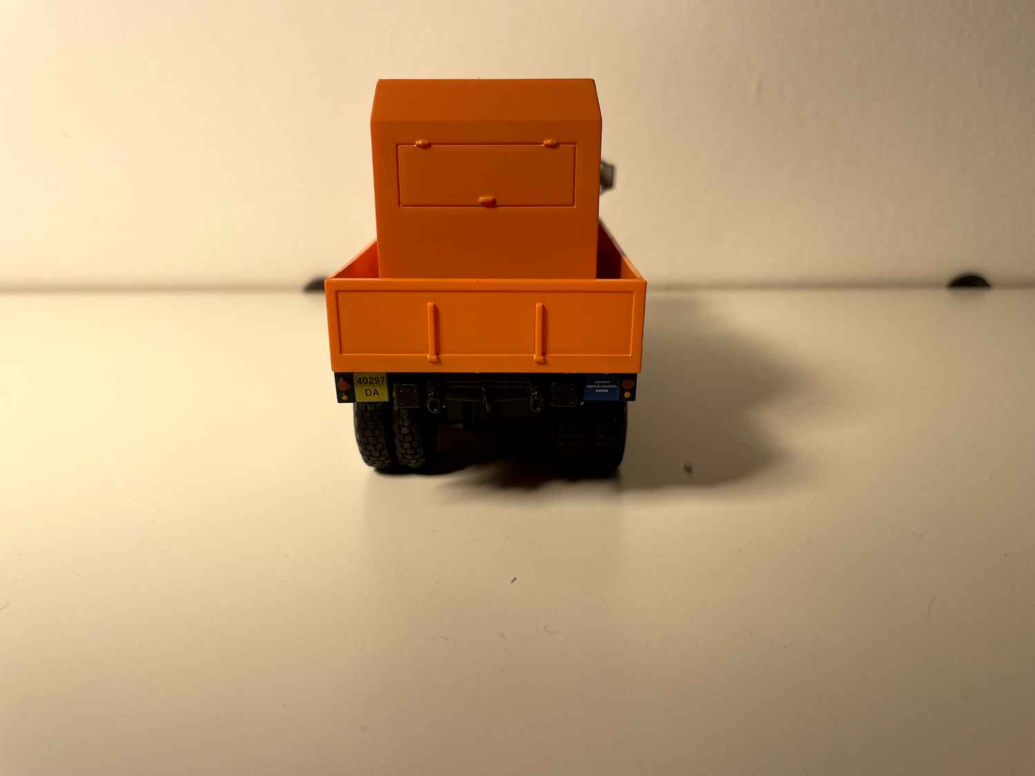 Berliet GBC MT8 orange um 1966