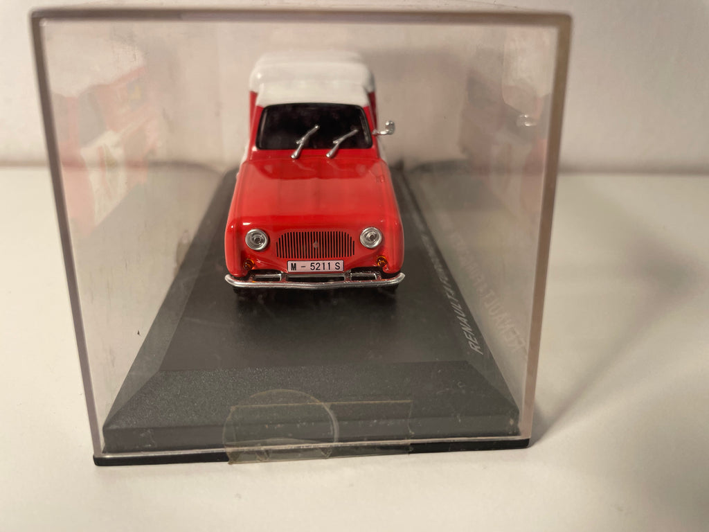 Renault 4 Fourgonnette pour l'Espagne - Furgoneta "Servicio Renault" orange