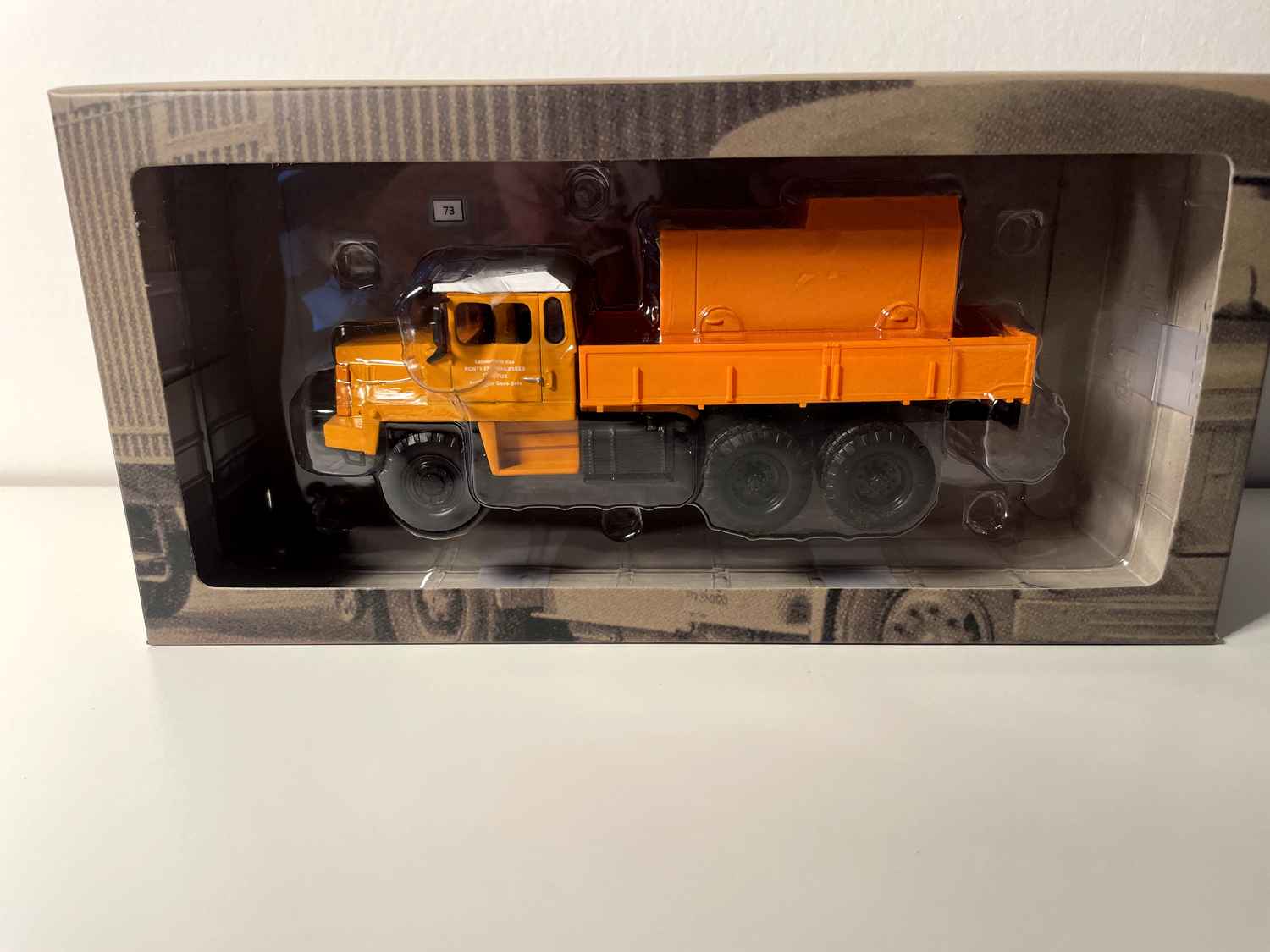 Berliet GBC MT8 orange um 1966
