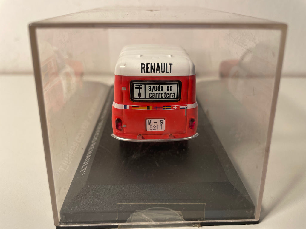 Renault 4 Fourgonnette pour l'Espagne - Furgoneta "Servicio Renault" orange