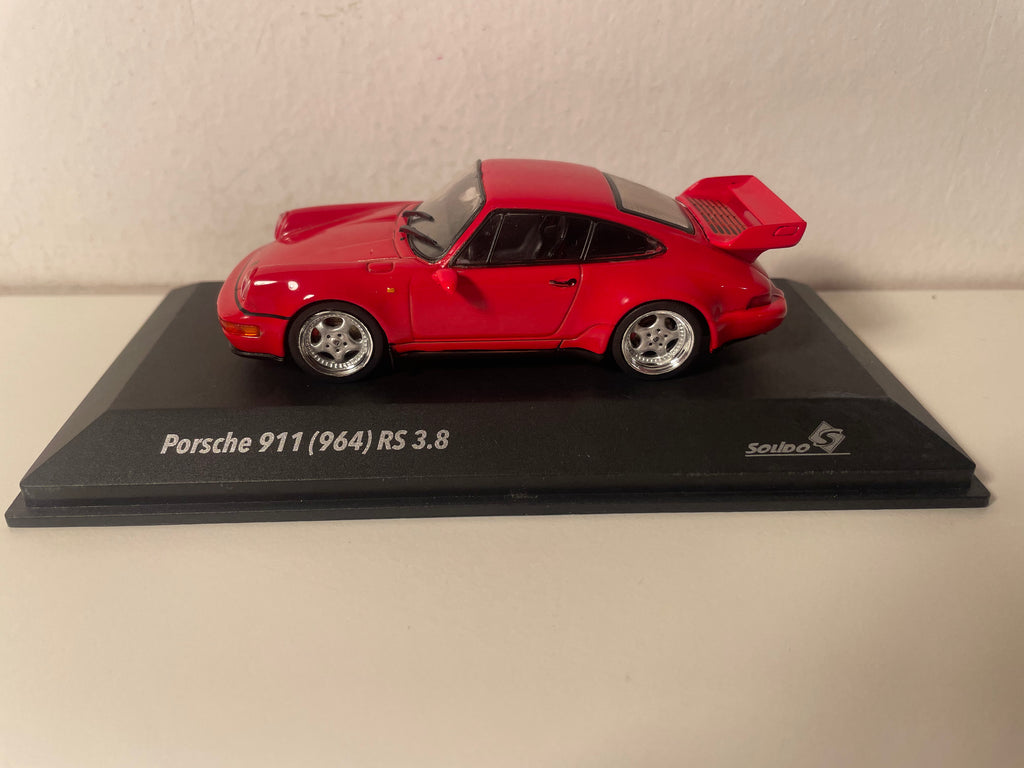 Porsche 911 (964) RS 3.8 czerwony - SOLIDO