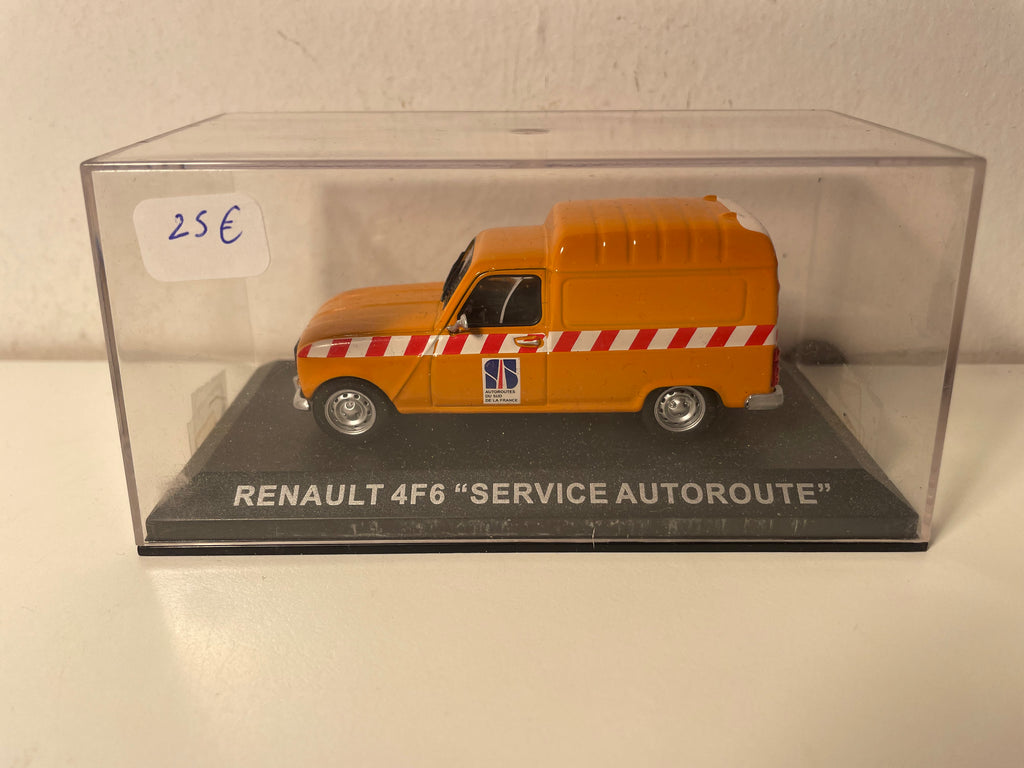 Renault 4F6 oranje snelwegservice